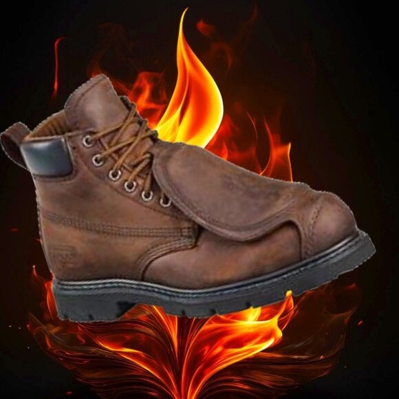 Red Wing Taconite 5486 Nubuck Oil Tanned Leather Steel Toe Work Boot, Si… - Picture 1 of 11